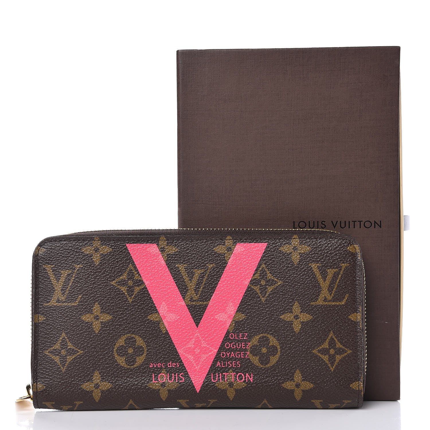 Louis Vuitton Monogram V Zippy Wallet Grenade 8 of 8