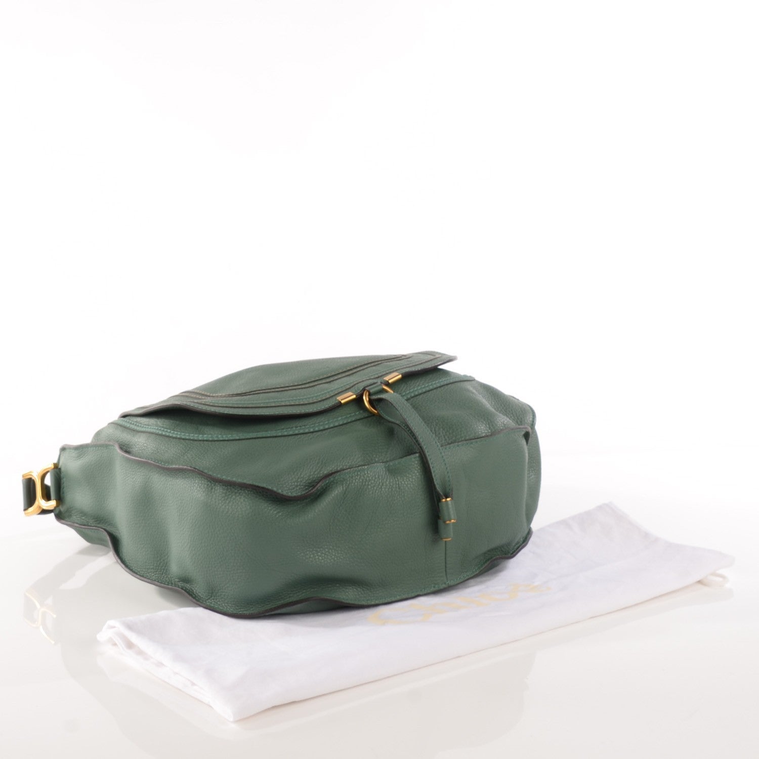 Chloe Calfskin Large Marcie Hobo Eucalyptus 4 of 7