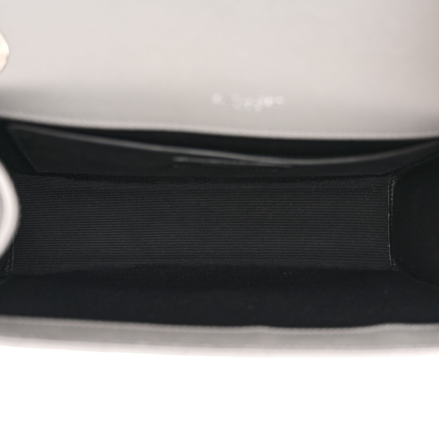 Saint Laurent Grain De Poudre Textured Mixed Matelasse Medium Triquilt Monogram Satchel New Stone 5 of 10