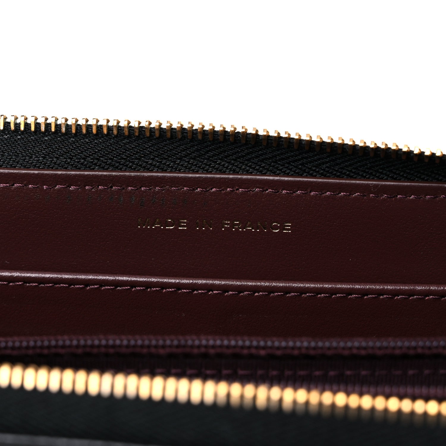 Chanel Caviar Quilted Large Gusset Zip Around Wallet Black 7 of 9