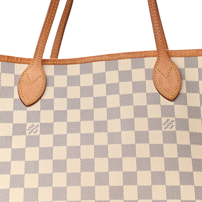 Louis Vuitton Damier Azur Neo Neverfull GM Rose Ballerine 9 of 13