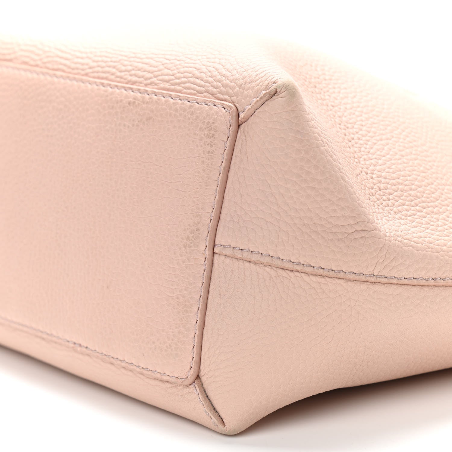 Burberry Grainy Calfskin Remington Tote Pale Ash Rose 9 of 10