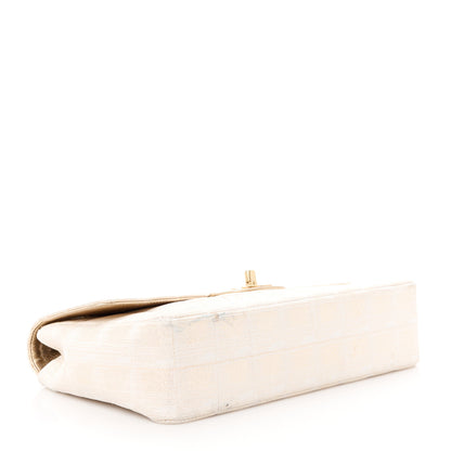 Chanel Metallic Nylon Medium Travel Flap Light Gold 4 of 13