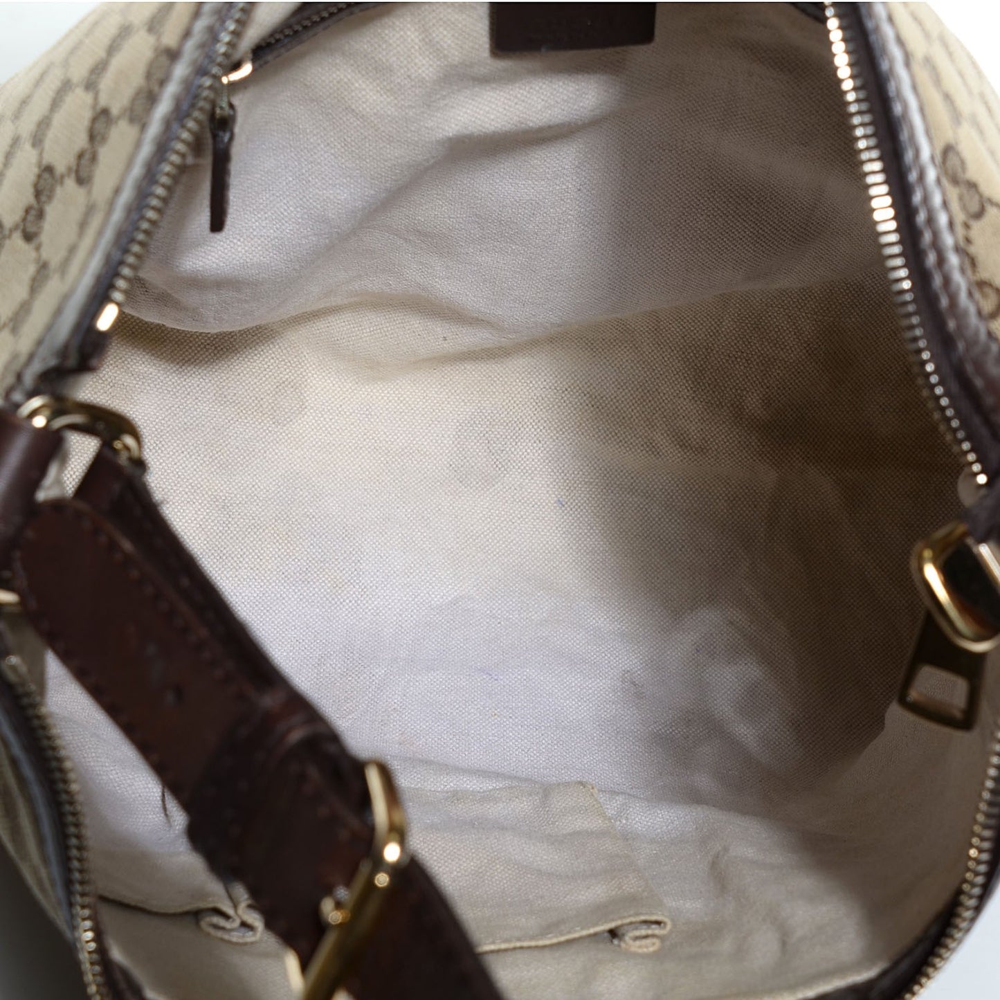 Monogram Vintage Web Medium Hobo Dark Brown