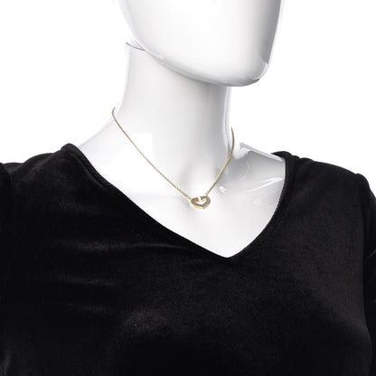 Cartier 18K Yellow Gold Medium Hearts and Symbols Necklace 2 of 7