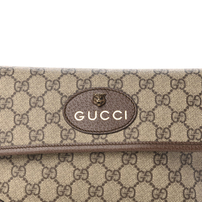 Gucci GG Supreme Monogram Neo Vintage Web Belt Bag Brown 11 of 11