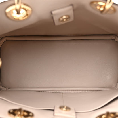 Christian Dior Smooth Calfskin Mini Diorissimo Tote Vert Acide 5 of 16