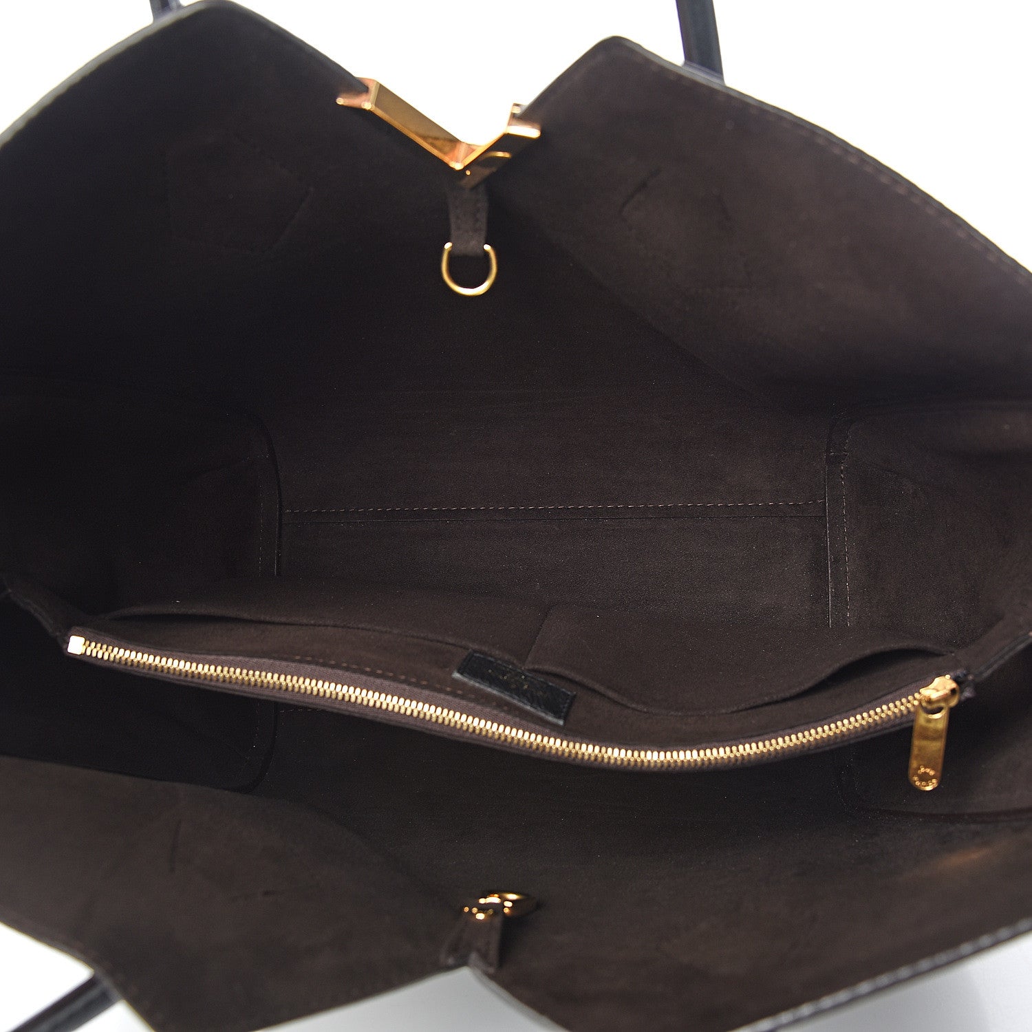 Louis Vuitton Calfskin Monogram Kimono Tote Black 4 of 10