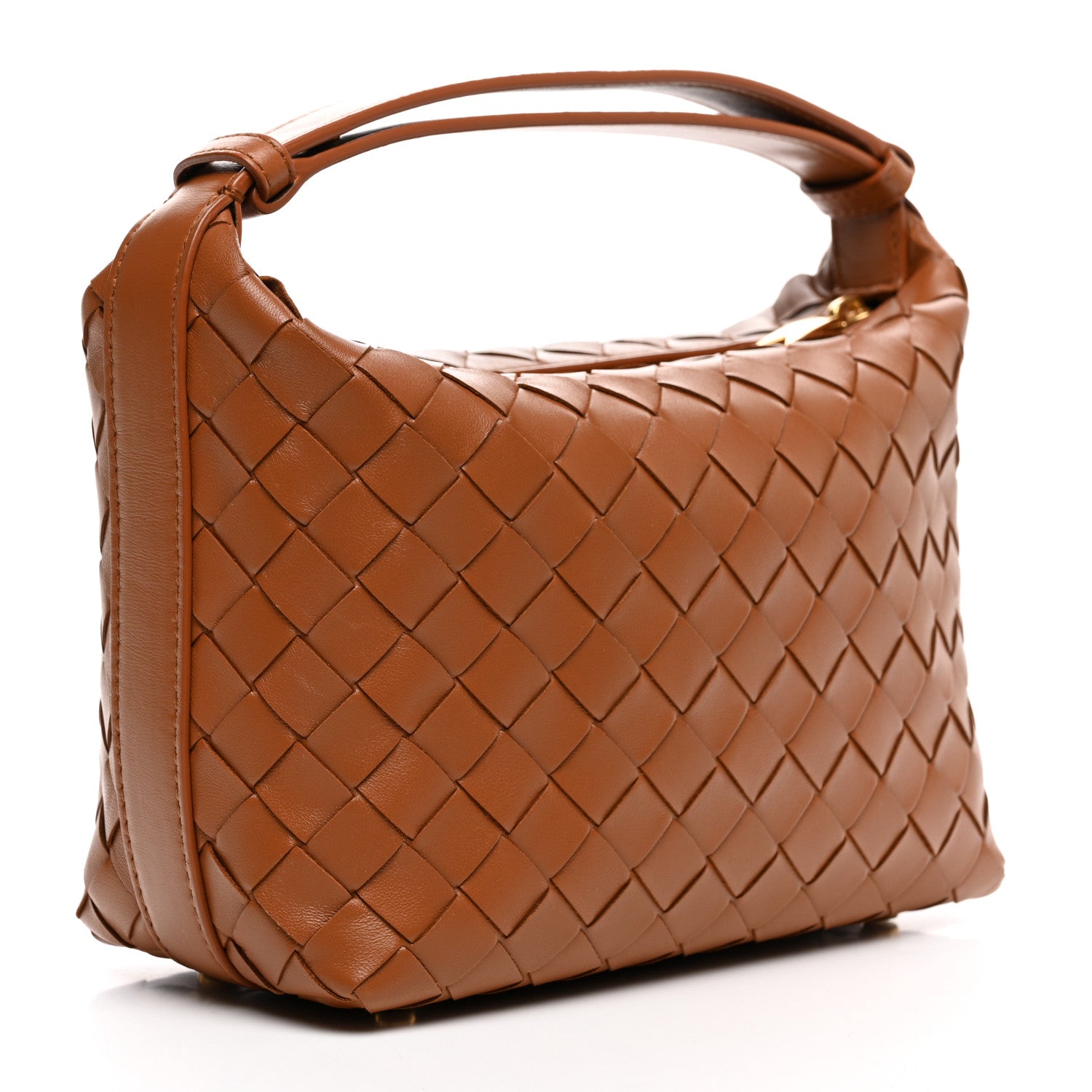 Bottega Veneta Nappa Intrecciato Mini Wallace Wood 3 of 10