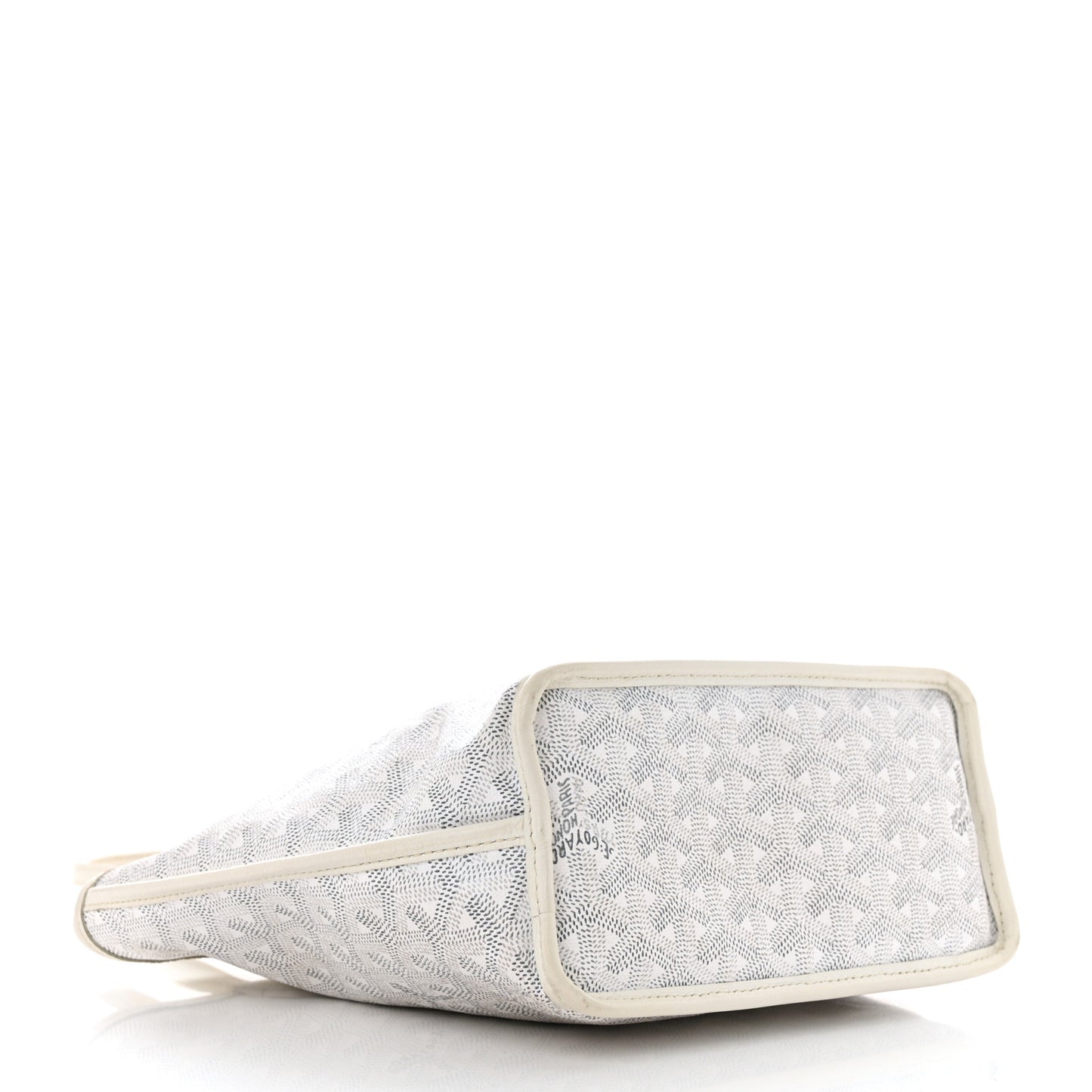 Goyardine Reversible Mini Anjou White