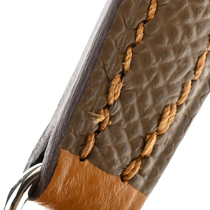 Hermes Epsom Casaque Mini Kelly Sellier 20 Etoupe Sesame Bleu Indigo 18 of 19