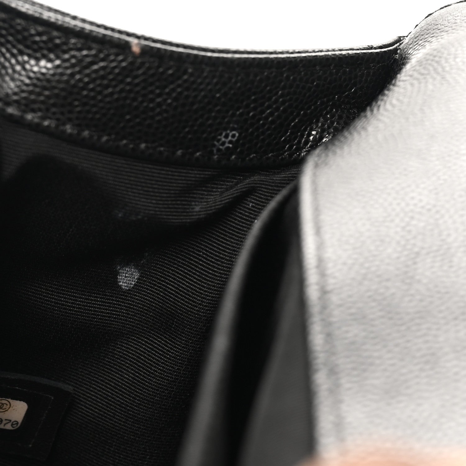 Chanel Caviar Quilted Medium Boy Flap Black 12 of 12