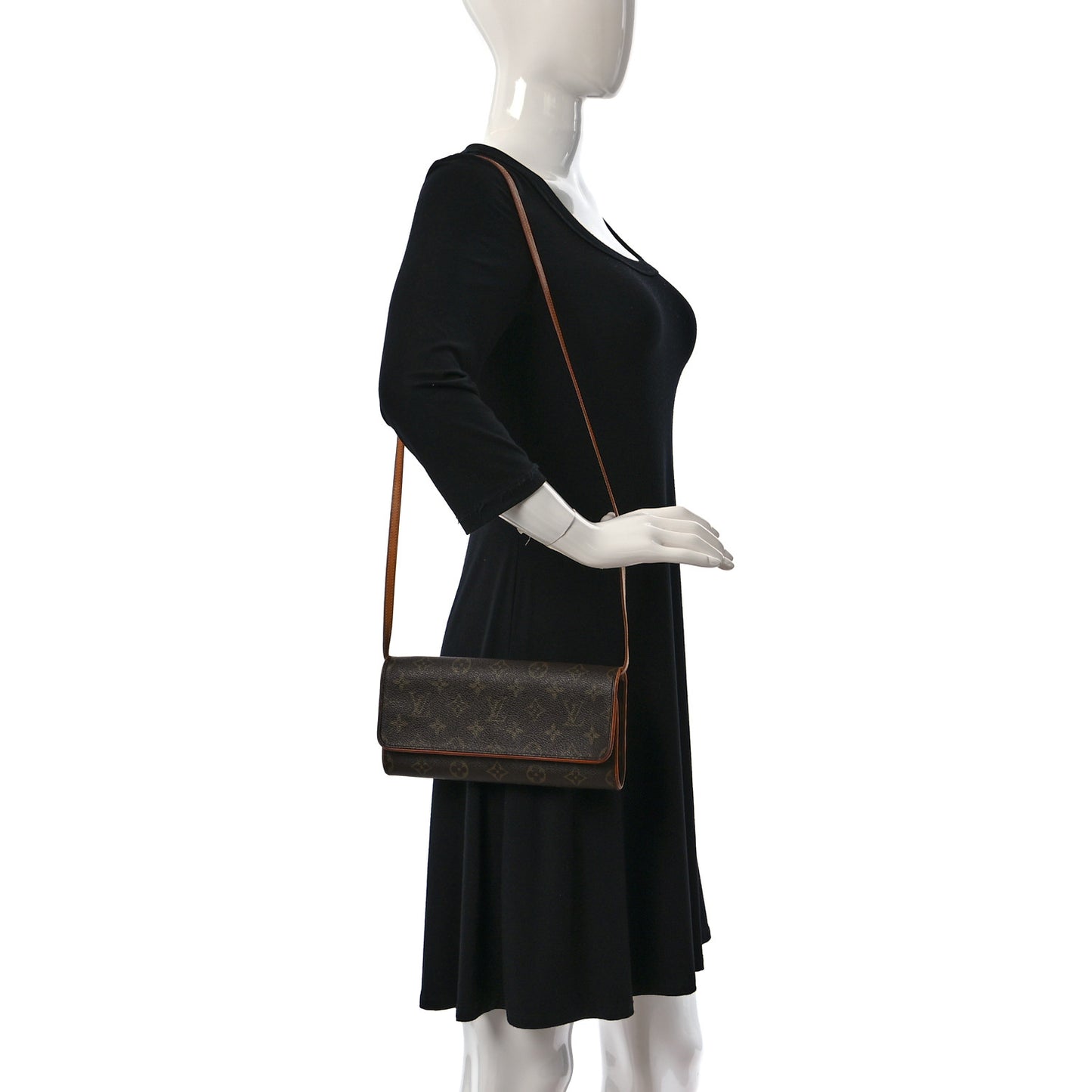 Monogram Pochette Twin GM