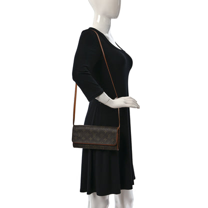 Louis Vuitton Monogram Pochette Twin GM 2 of 9