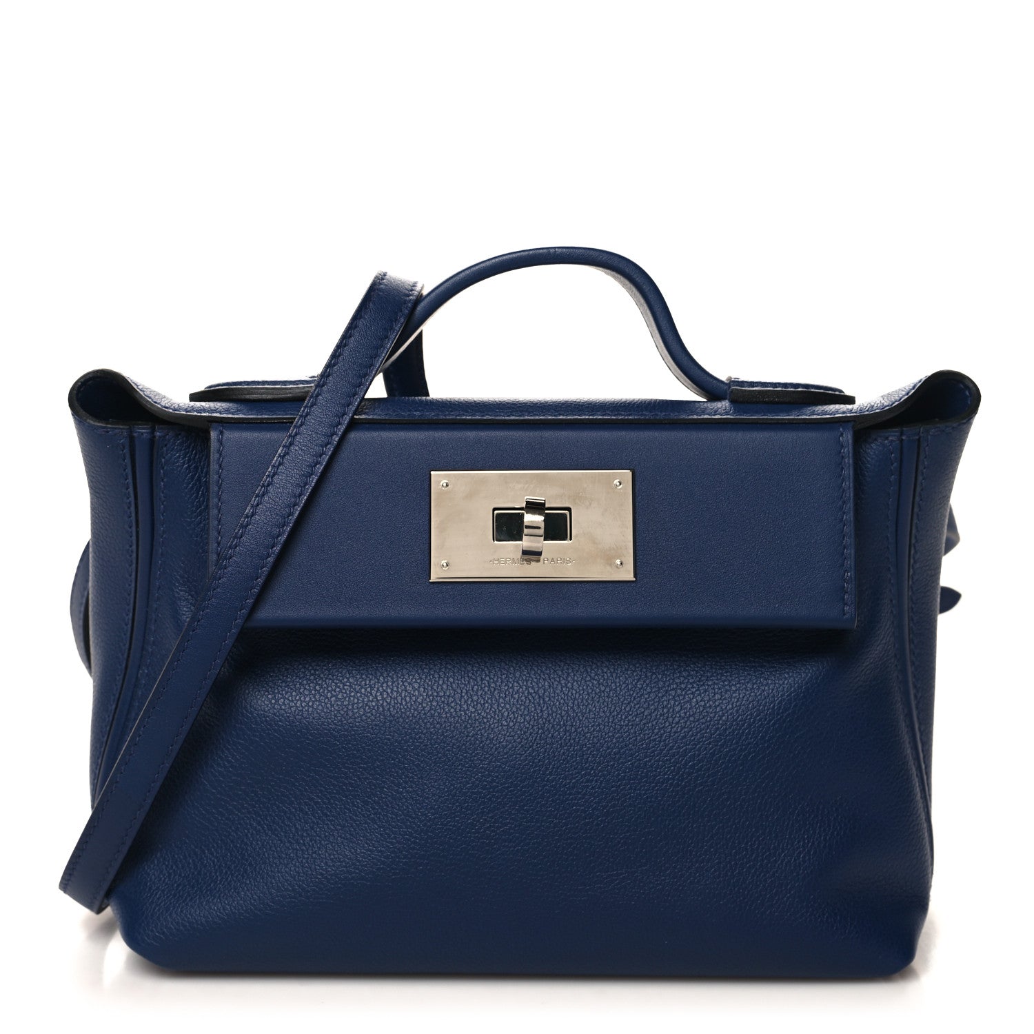 Hermes Evercolor Swift 24/24 21 Bleu Saphir 1 of 12