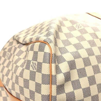 Louis Vuitton Damier Azur Keepall Bandouliere 55 10 of 11