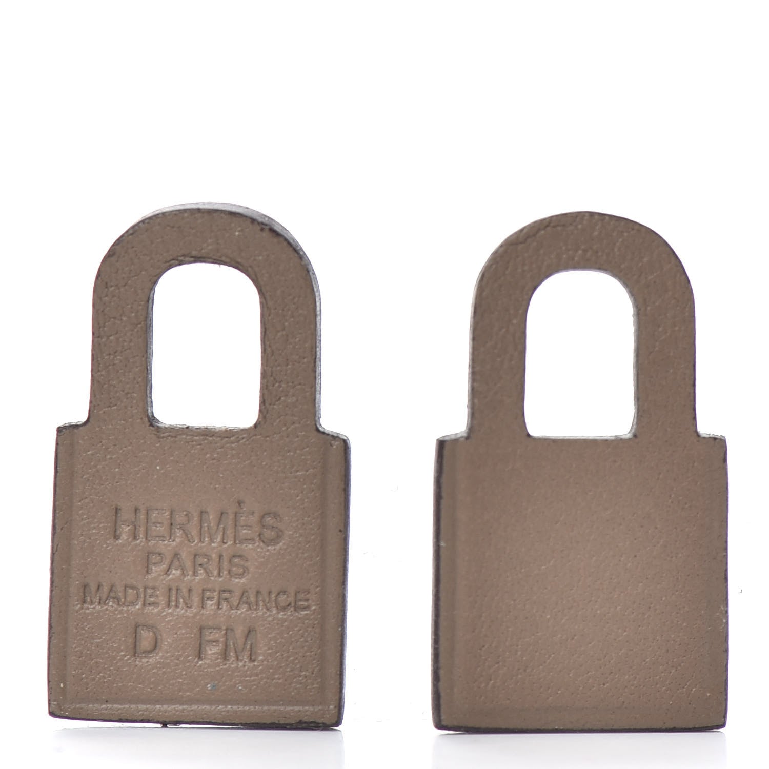 Hermes Swift O'Kelly Earrings Etoupe 5 of 5