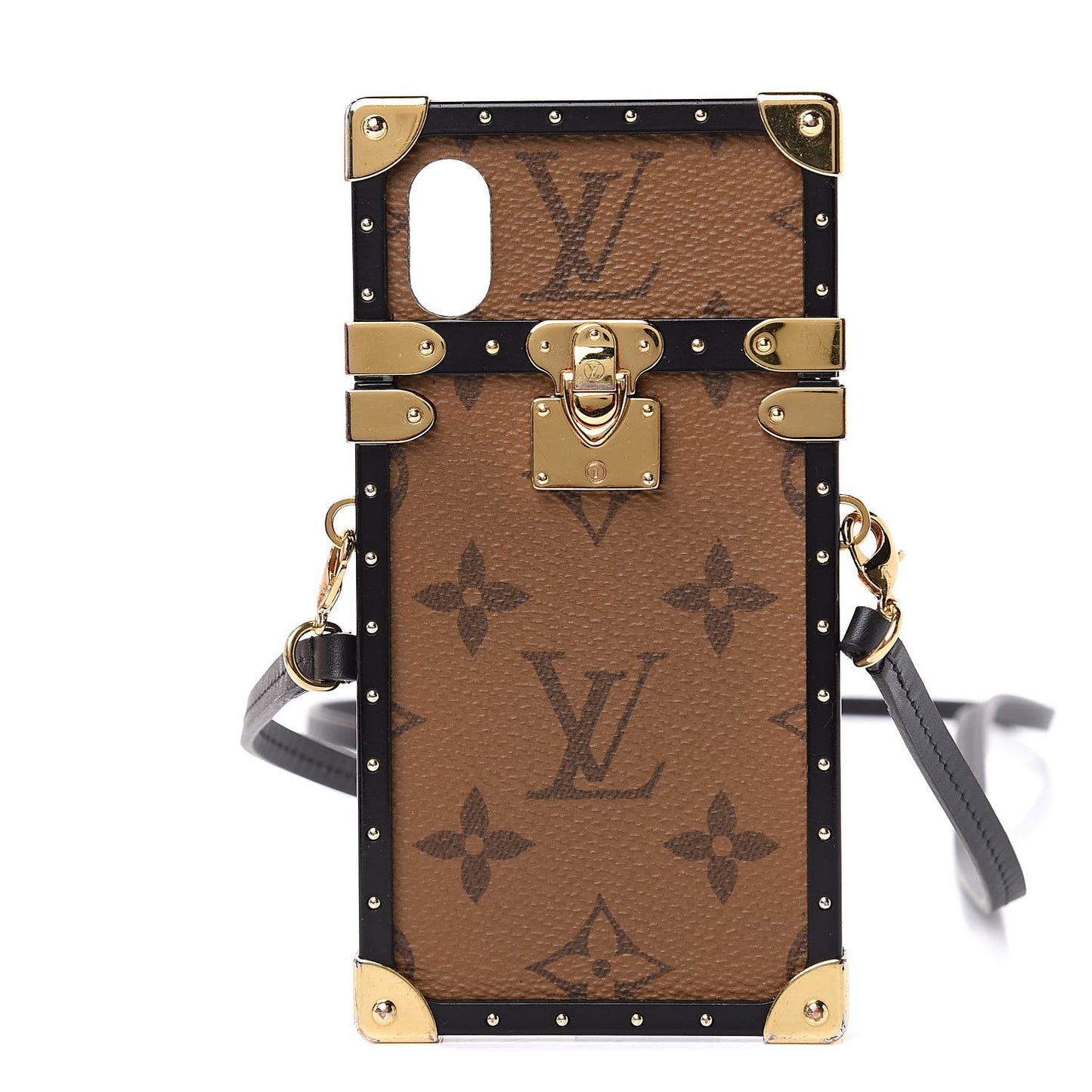 Reverse Monogram Eye-Trunk iPhone X Case