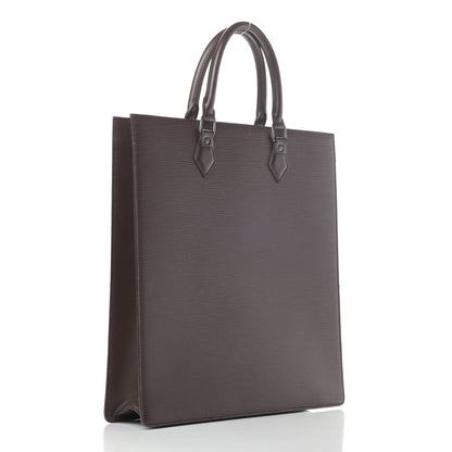 Louis Vuitton Epi Sac Plat GM Moka 2 of 7