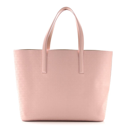 Givenchy Calfskin Logo Embossed Wing Shopper Tote Blush Pink 1 of 10