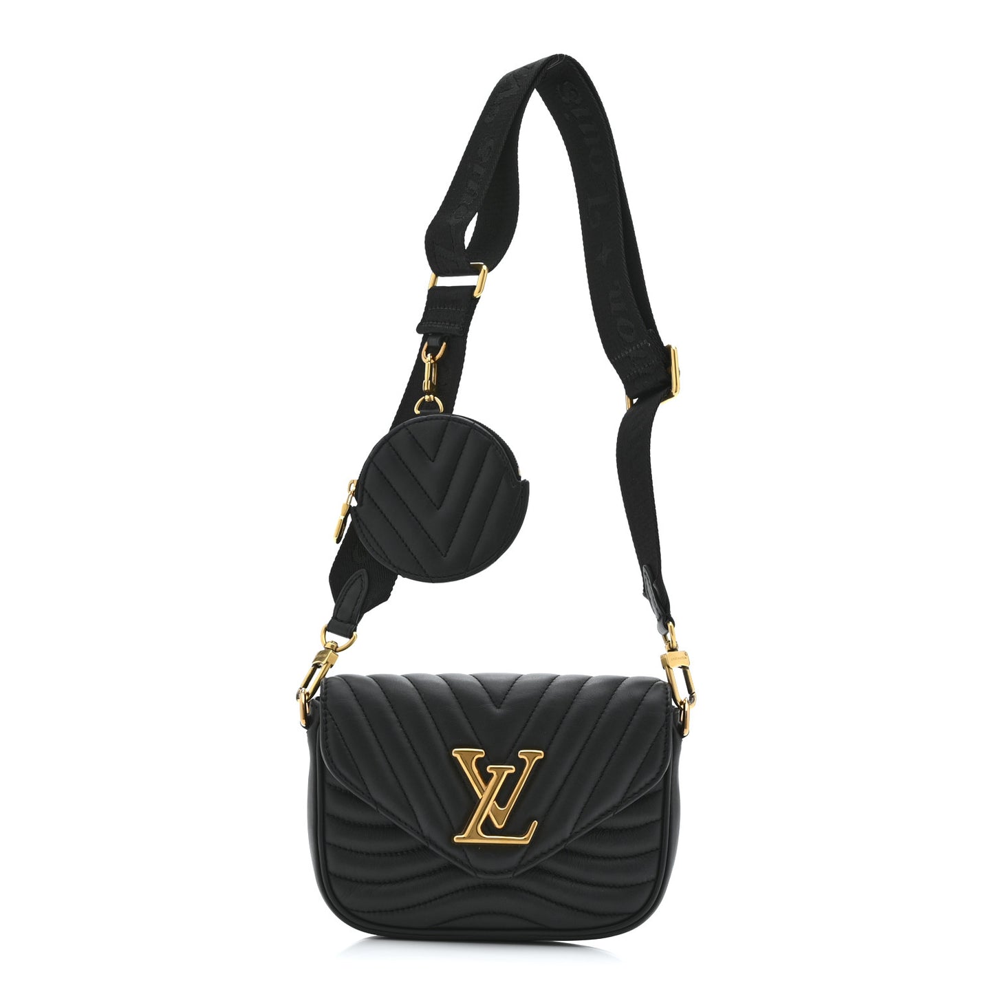 Calfskin New Wave Multi Pochette Black