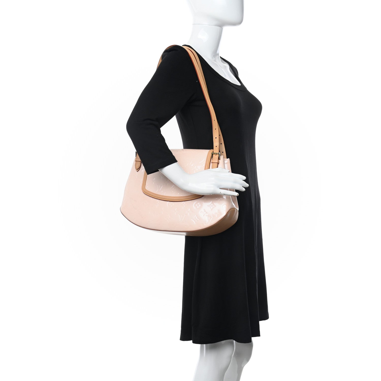 Louis Vuitton Vernis Biscayne Bay GM Marshmallow 2 of 12