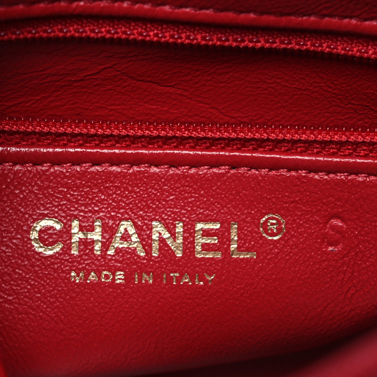 Caviar Quilted Filigree Backpack Red