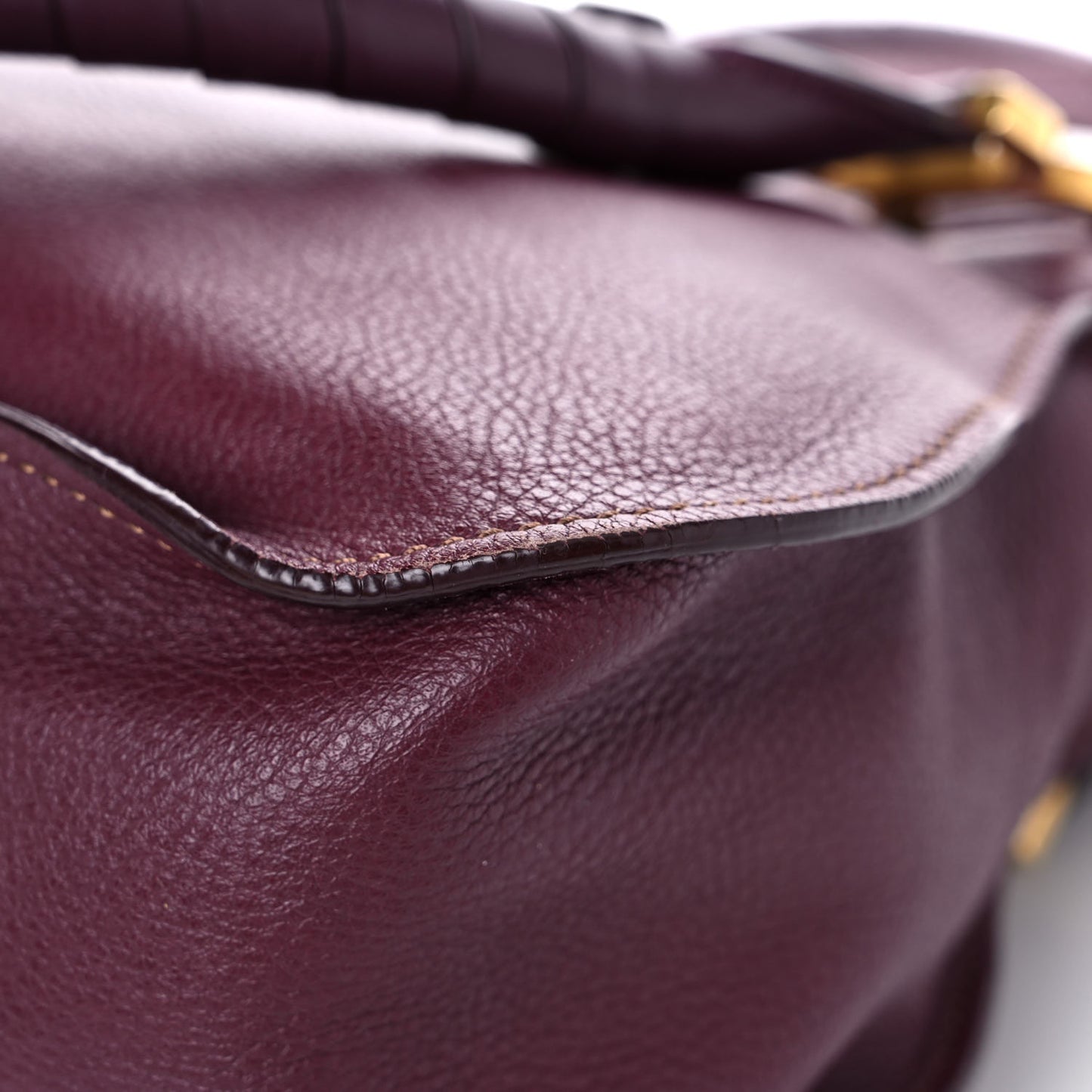 Calfskin Medium Marcie Satchel Dark Velvet