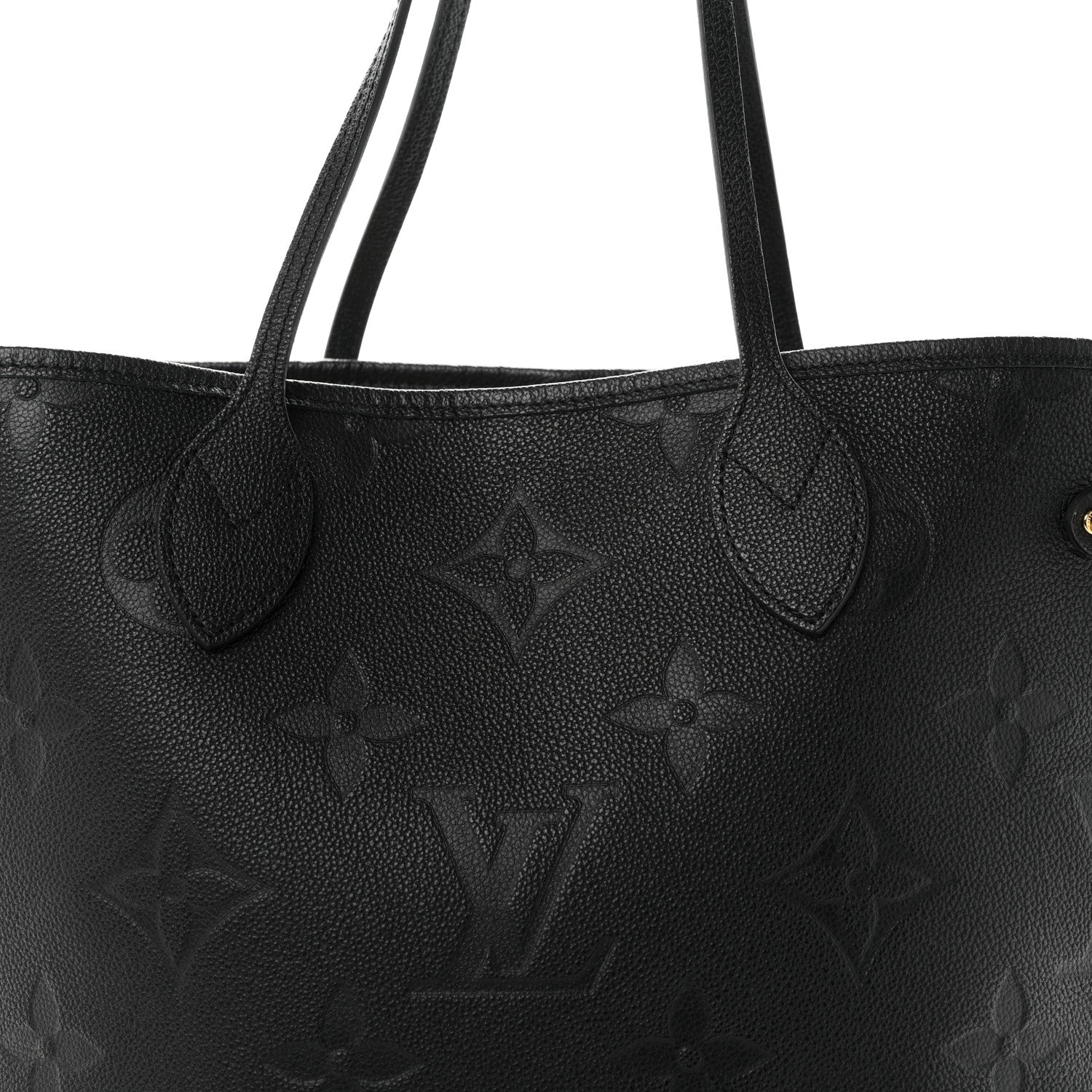 Louis Vuitton Empreinte Monogram Giant Neverfull MM Black 8 of 10