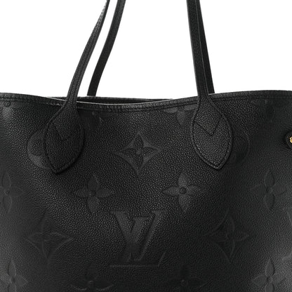 Louis Vuitton Empreinte Monogram Giant Neverfull MM Black 8 of 10
