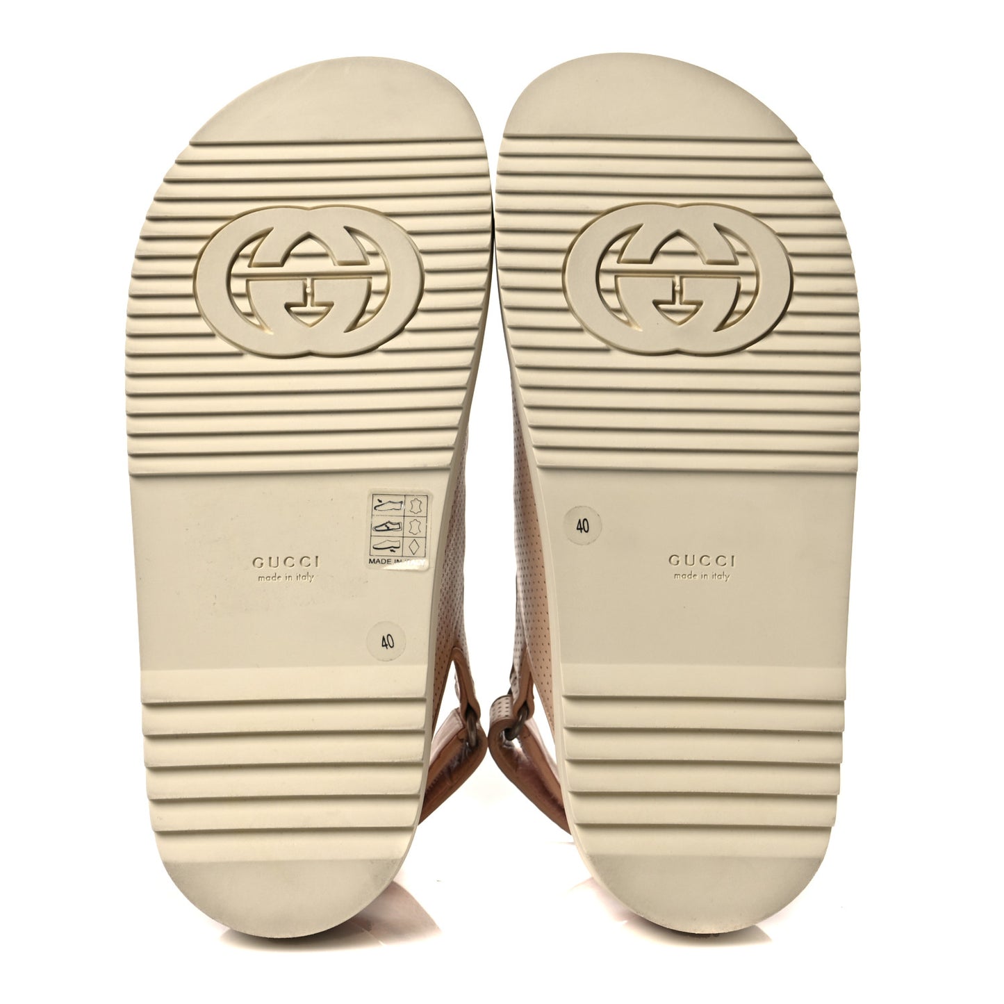 Malaga Kid Mini Double G Perforated Womens Dad Sandals 40 Skin Rose