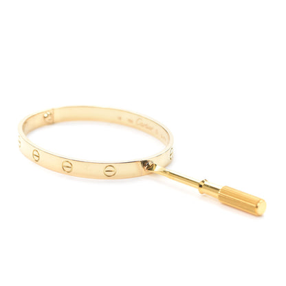 Cartier 18K Yellow Gold LOVE Bracelet 18 4 of 6