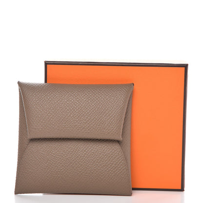 Hermes Epsom Bastia Coin Purse Etoupe 8 of 8