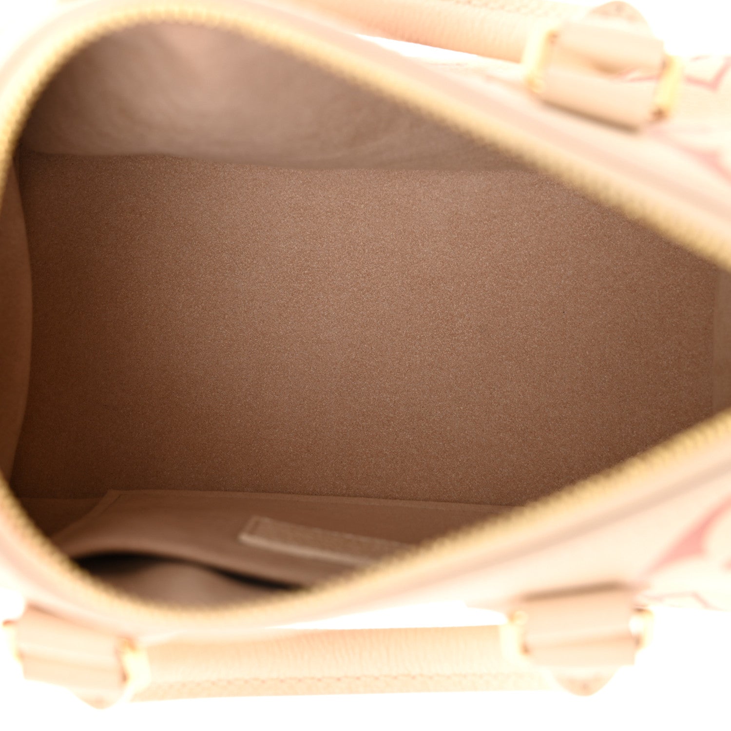 Louis Vuitton Empreinte Monogram Giant Speedy Bandouliere 20 Creme Rose Trianon 5 of 9