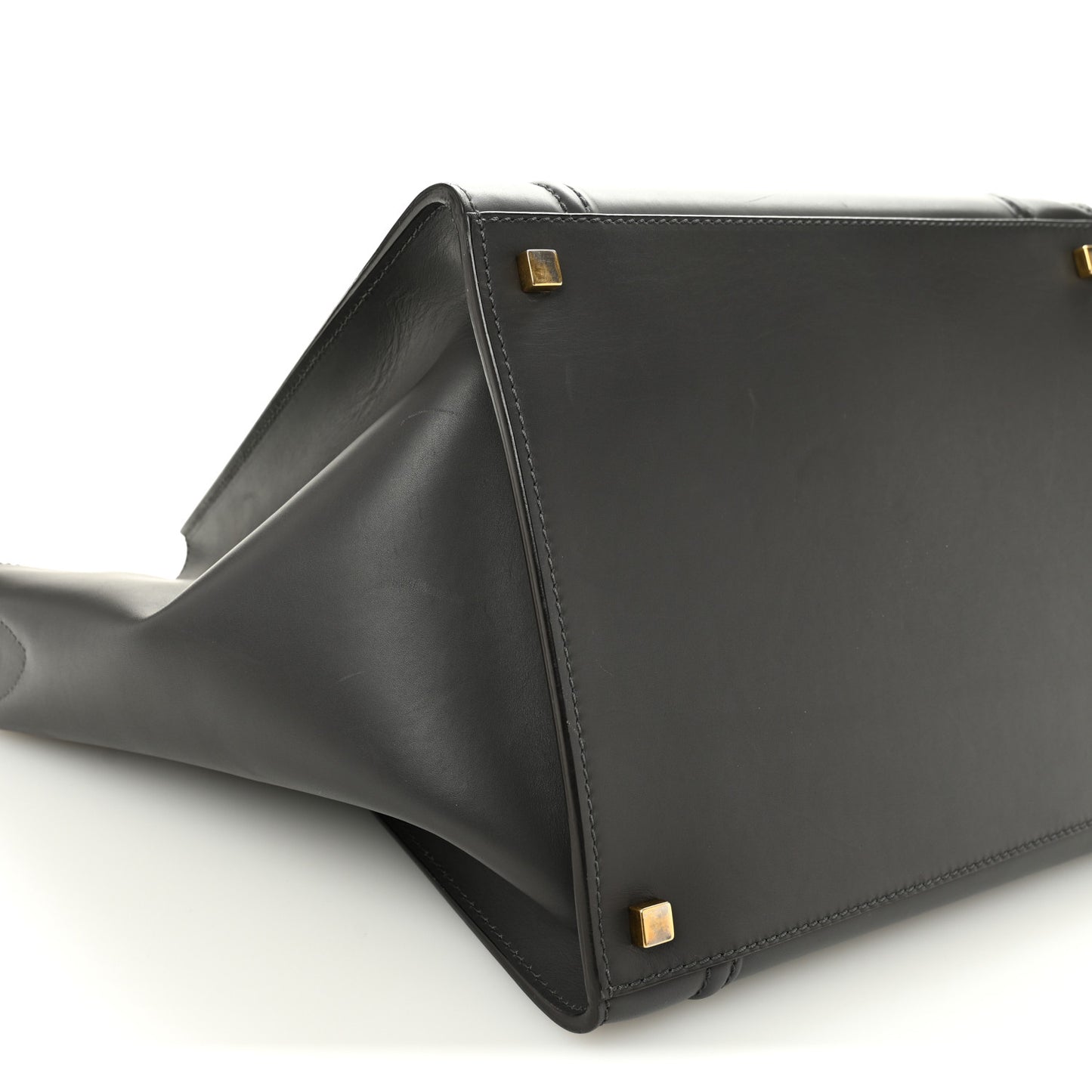 Smooth Calfskin Medium Phantom Luggage Grey