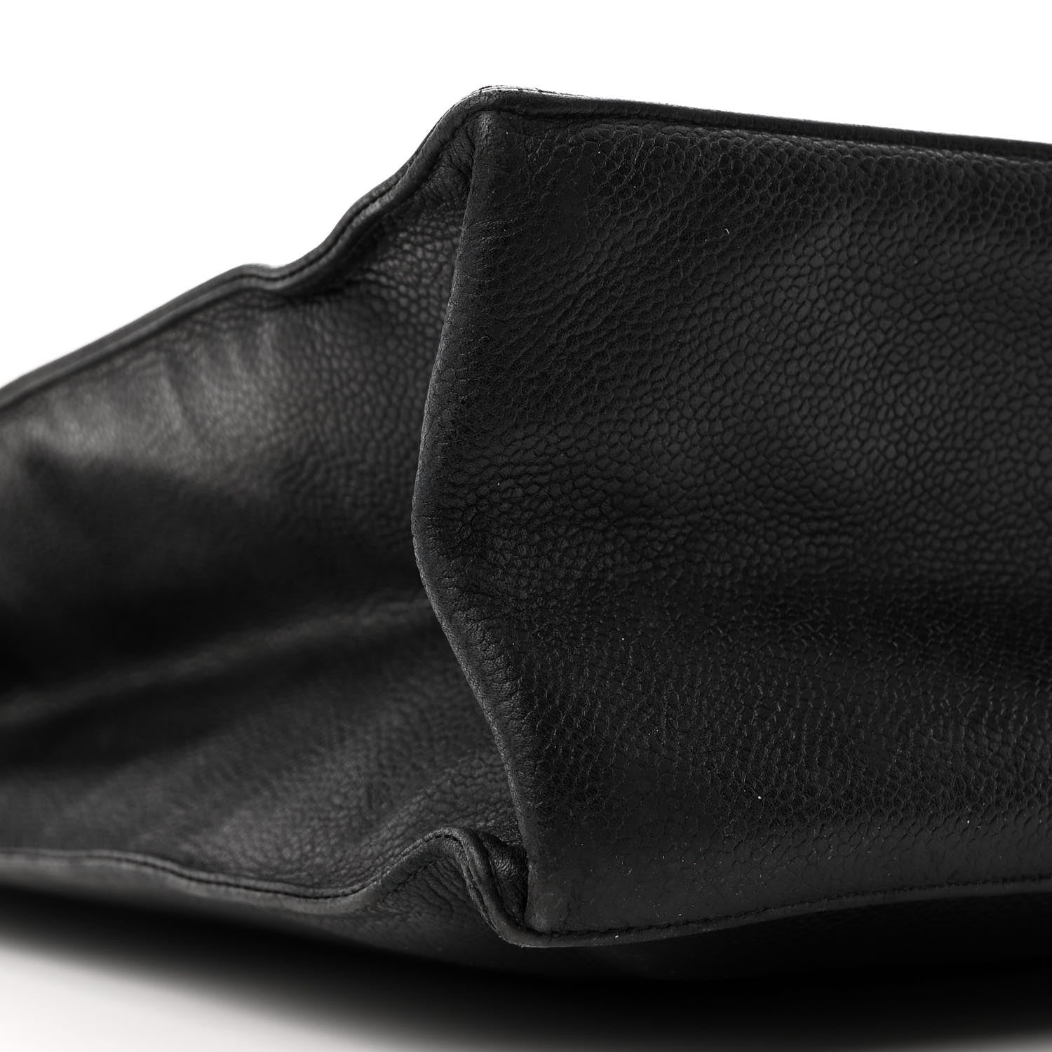 Chanel Caviar CC Shopper Tote Black 9 of 11