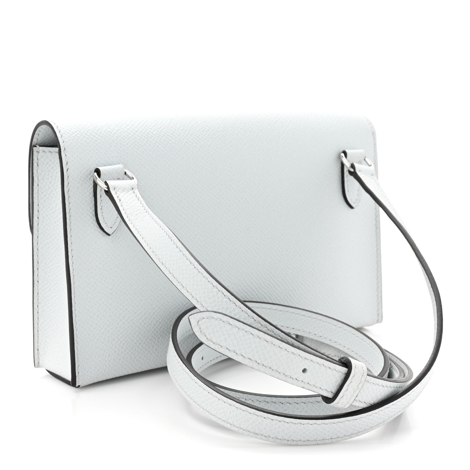 Hermes Epsom Hermesnap Wallet Bleu Brume 3 of 11