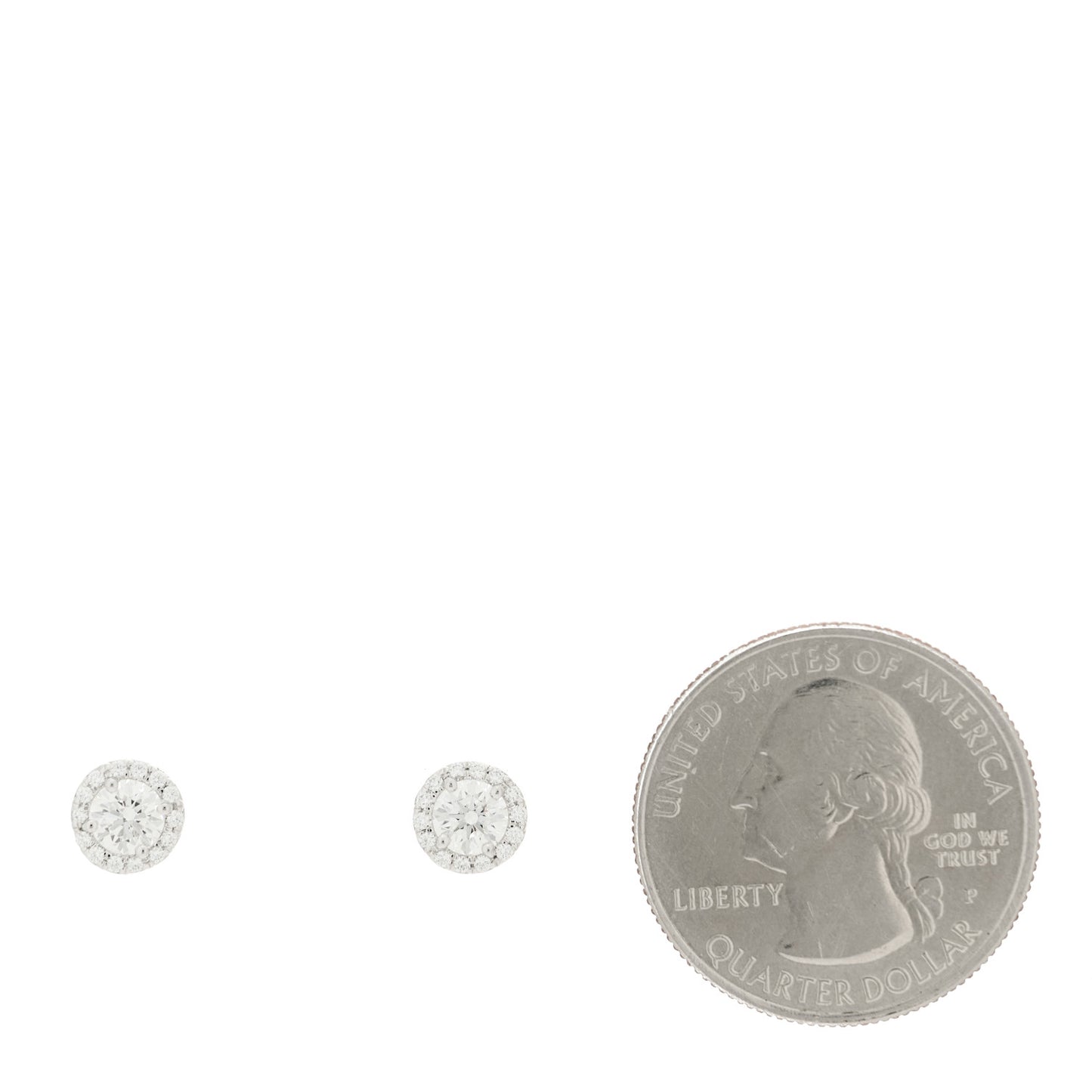 Platinum Diamond .84ctw Soleste Earrings