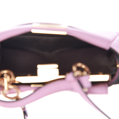 Fendi Shiny Nappa Micro Peekaboo Iconic Satchel Lavanda 6 of 12