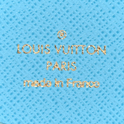 Louis Vuitton Monogram 2022 Christmas Animation Tokyo Bag Charm Key Ring Blue 3 of 4