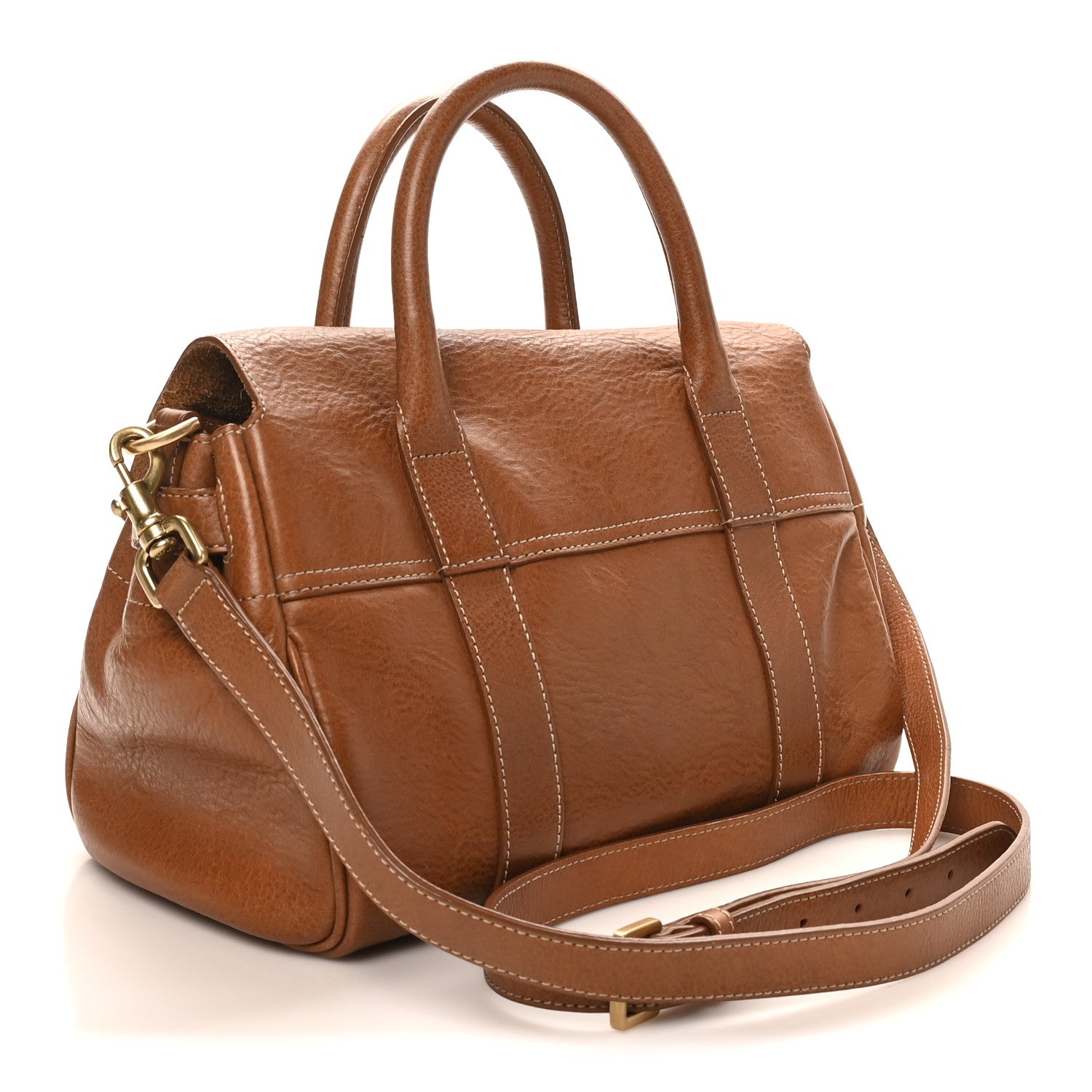 Mulberry Natural Leather Small Bayswater Oak 3 of 9