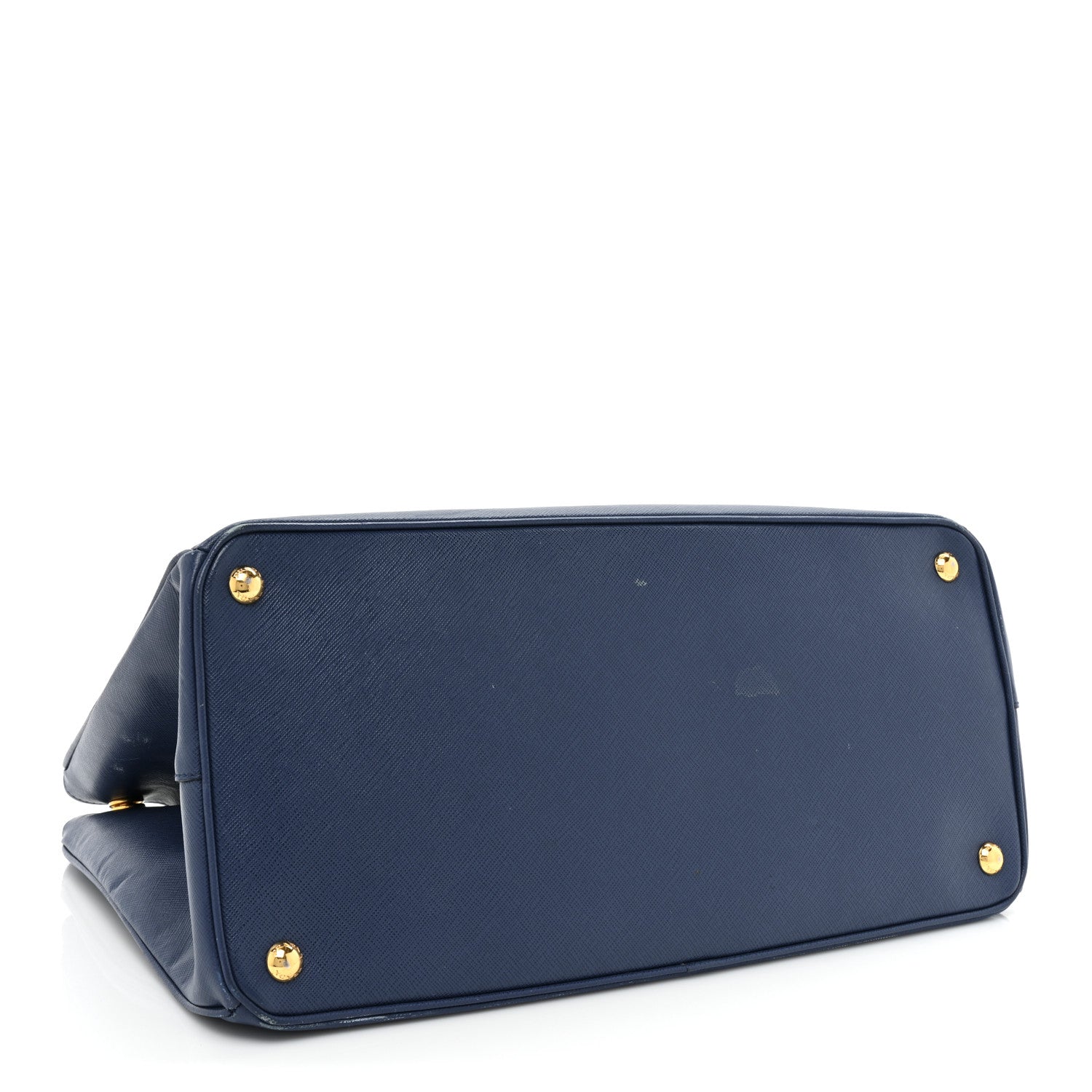 Prada Saffiano Lux Large Tote Bluette 4 of 15