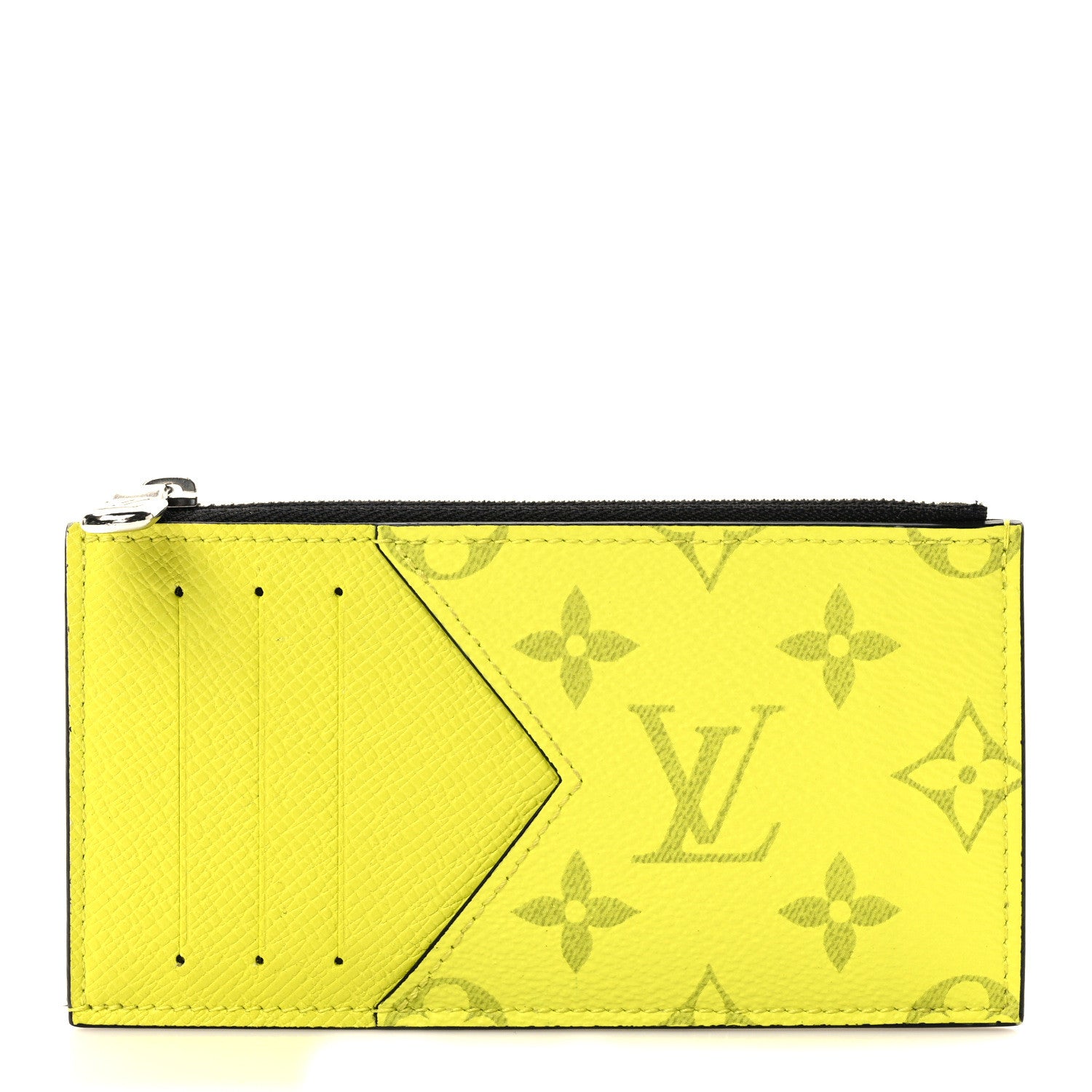 Louis Vuitton Taigarama Coin Card Holder Yellow 1 of 6