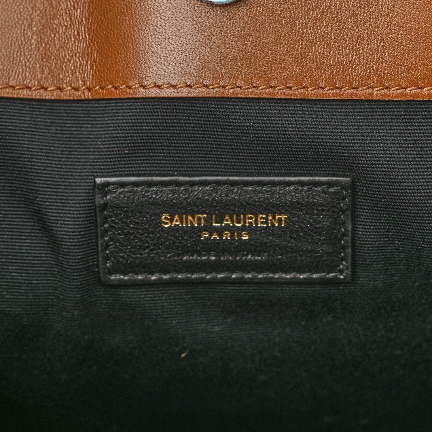 Saint Laurent Crocodile Embossed Suede Toy Shopping Tote Tan 6 of 10