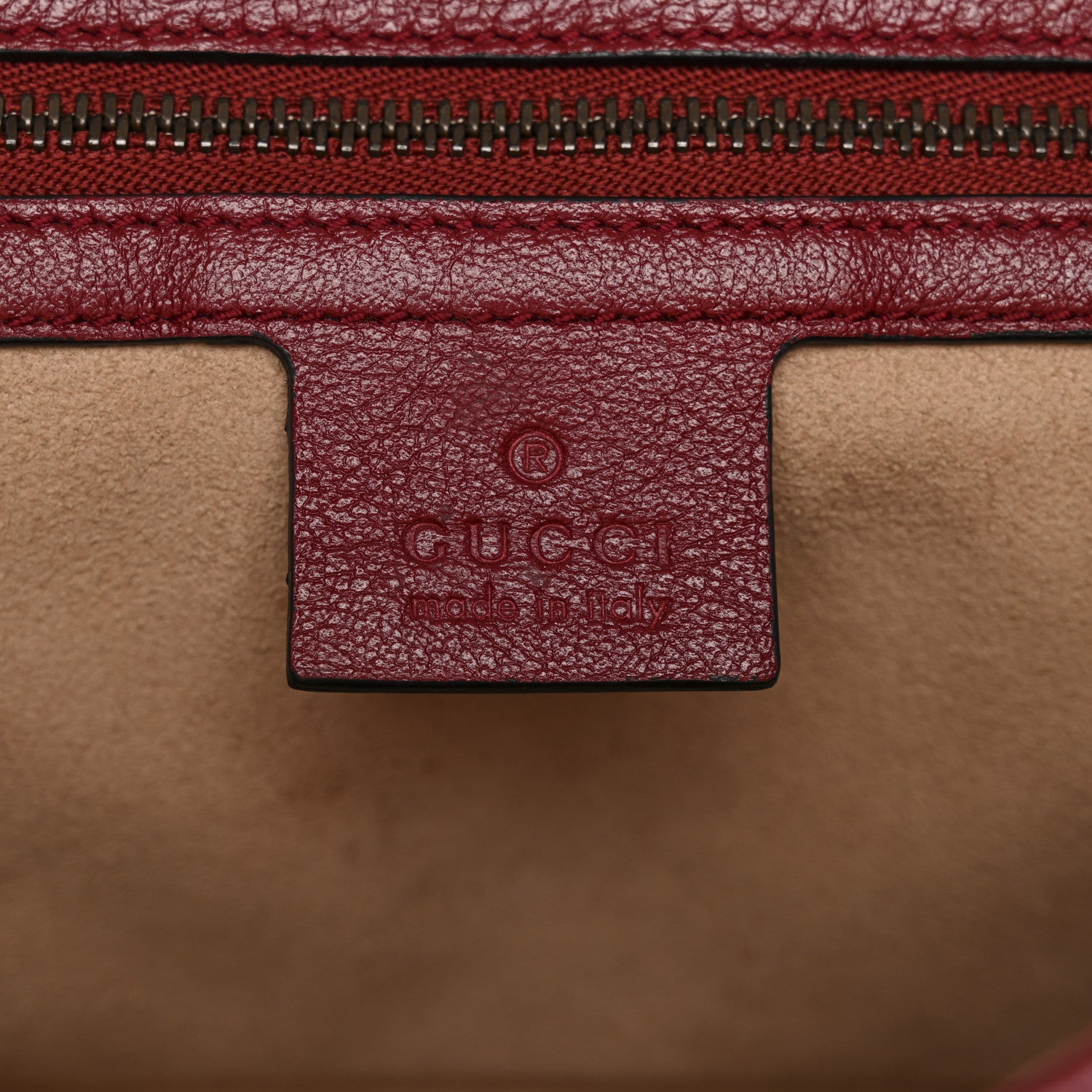 Gucci Vintage Effect Calfskin Matelasse Diagonal Small Torchon GG Marmont Shoulder Bag Black Romantic Cherry 6 of 11