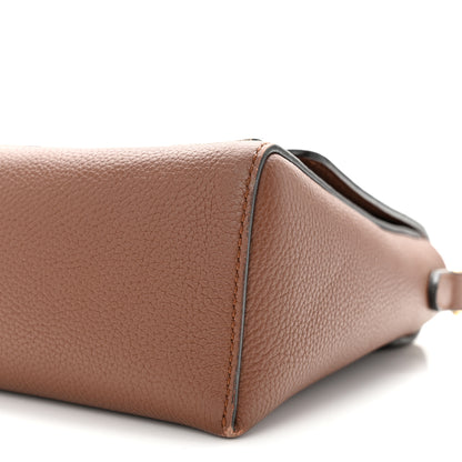 Burberry Calfskin Vintage Check Note Crossbody Bag Tan 9 of 13