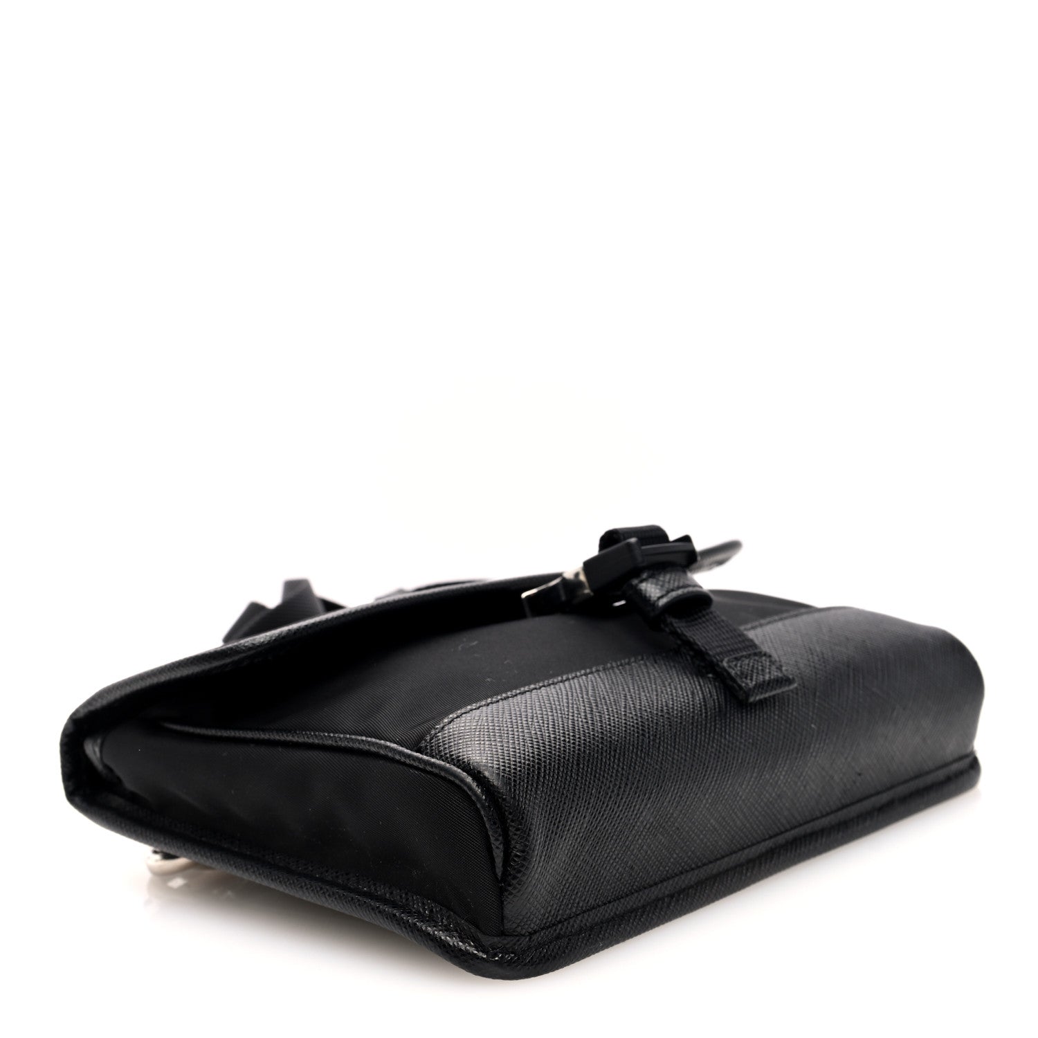 Prada Re-Nylon Saffiano Smartphone Case Crossbody Black 4 of 9
