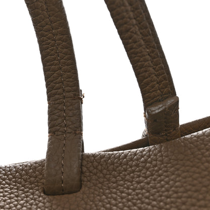 The Row Grained Calfskin Park Tote XL Taupe 11 of 11
