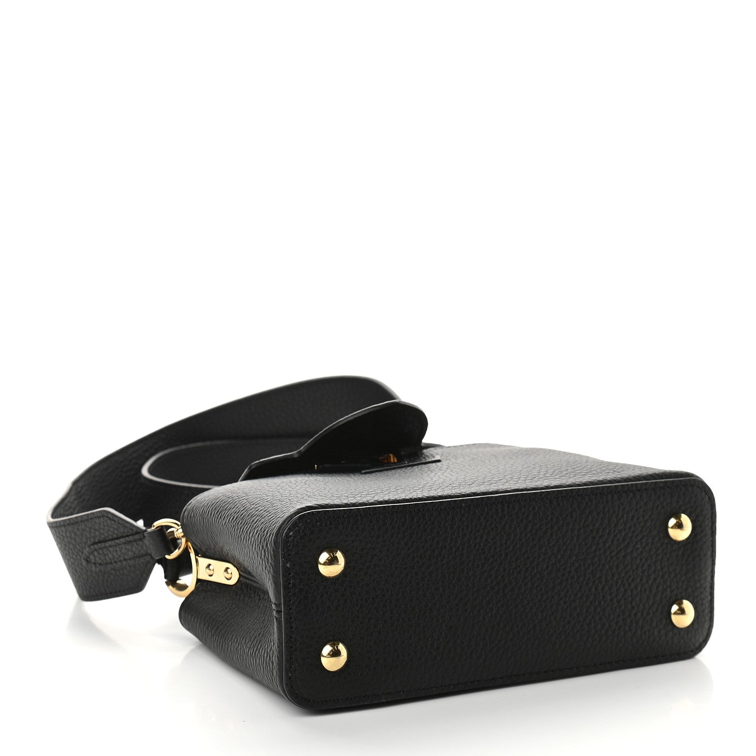 Louis Vuitton Taurillon Mini Capucines Black 4 of 8