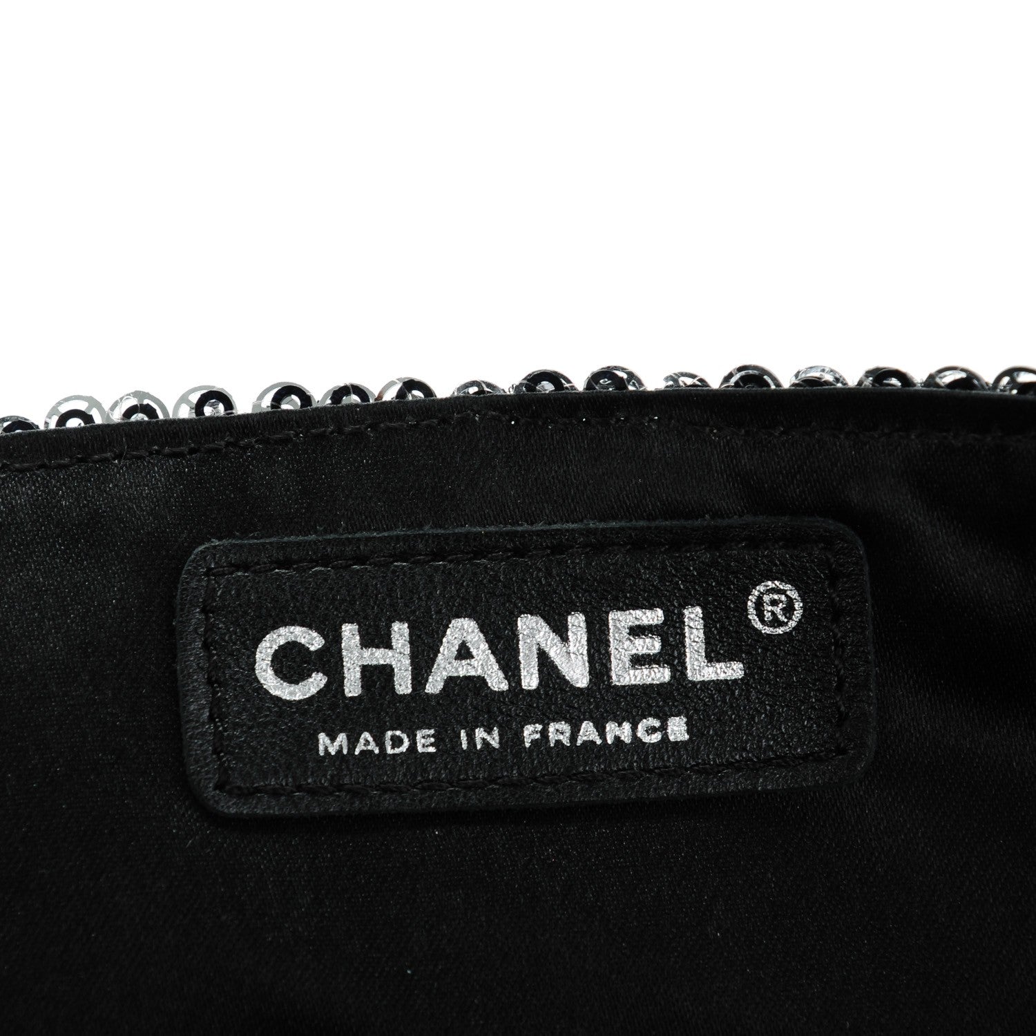 Chanel Sequin East West Flap Dark Silver 6 of 7